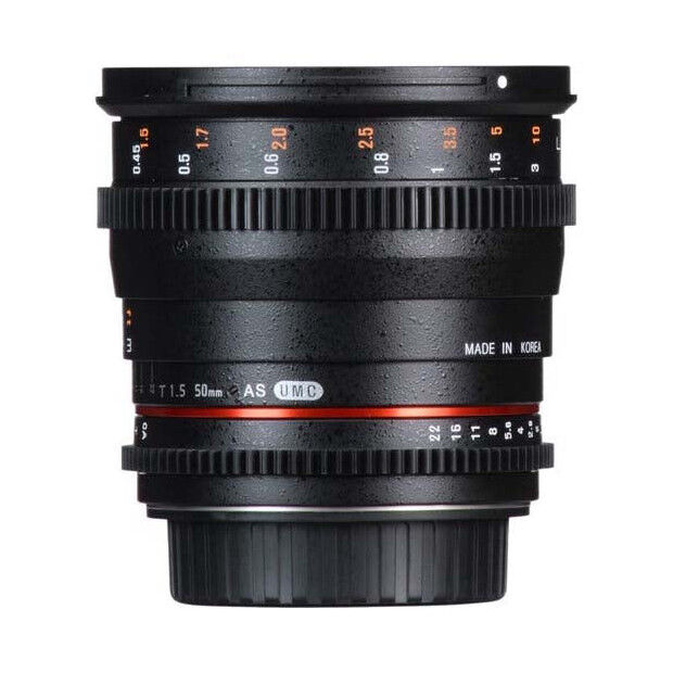 Samyang 50mm T1.5 VDSLR II Canon | Secondhand