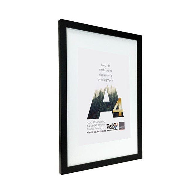 Profile 10420 Black A3/A4 Certificate Frame