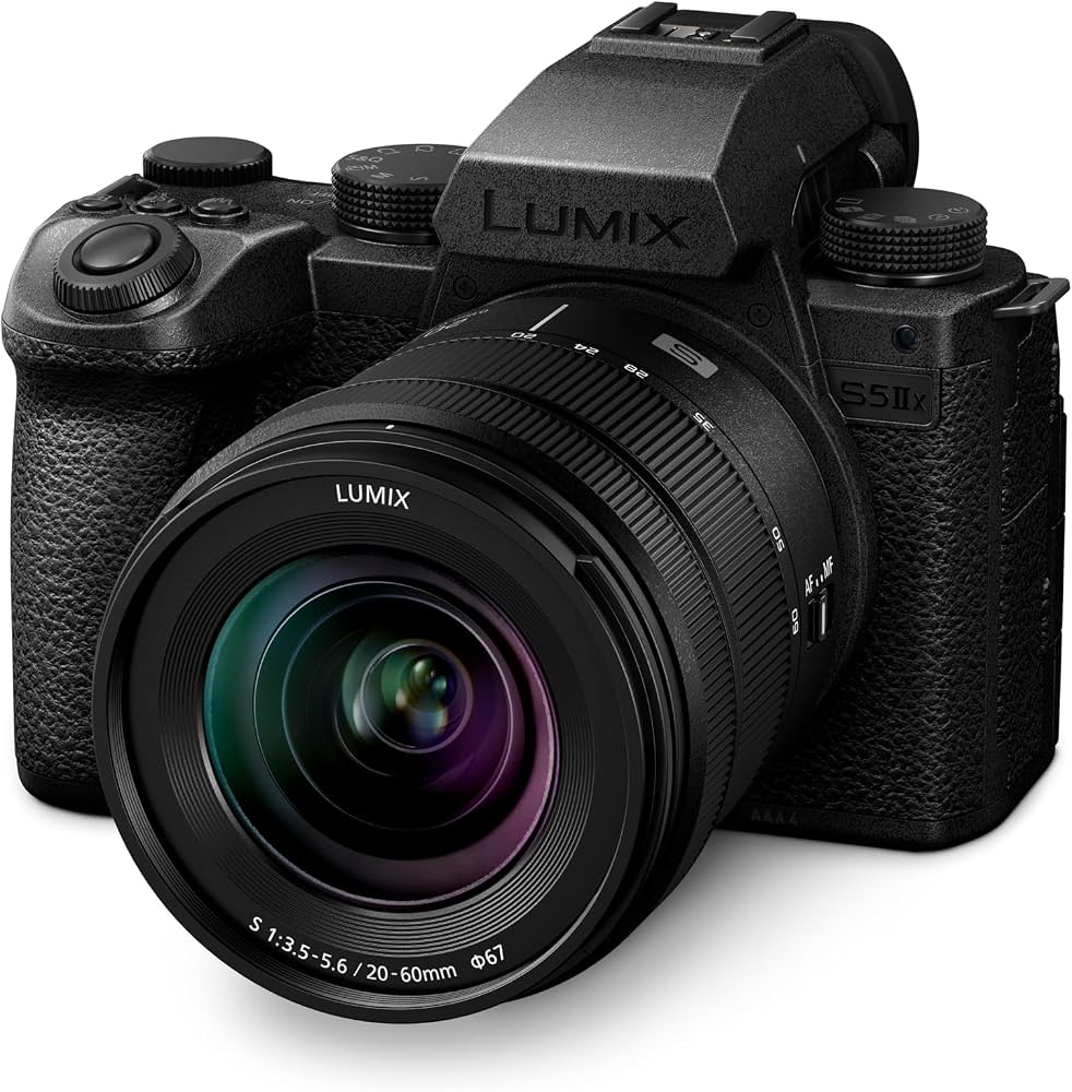 Panasonic Lumix S5IIX Full-Frame Mirrorless Camera with 20-60mm F3.5-5.6 Lens Kit