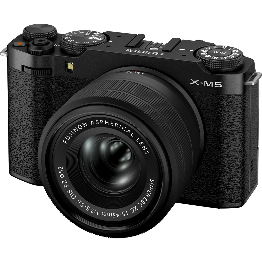 Fujifilm X-M5 Mirrorless Camera with XC 15-45mm f/3.5-5.6 OIS PZ Lens Kit