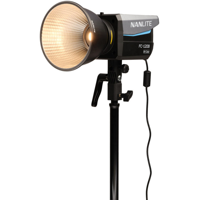 Nanlite FC 120B BI Bi-Colour LED Spotlight - USB PD and Mains Power