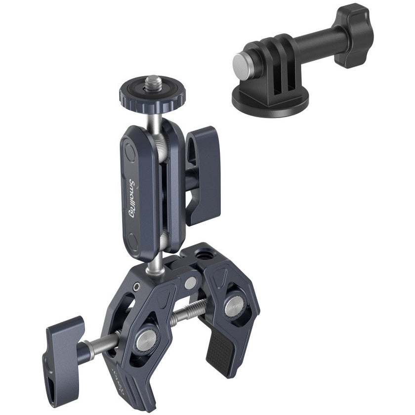 SmallRig 3757B Crab-Shaped Super Clamp with Ballhead Magic Arm