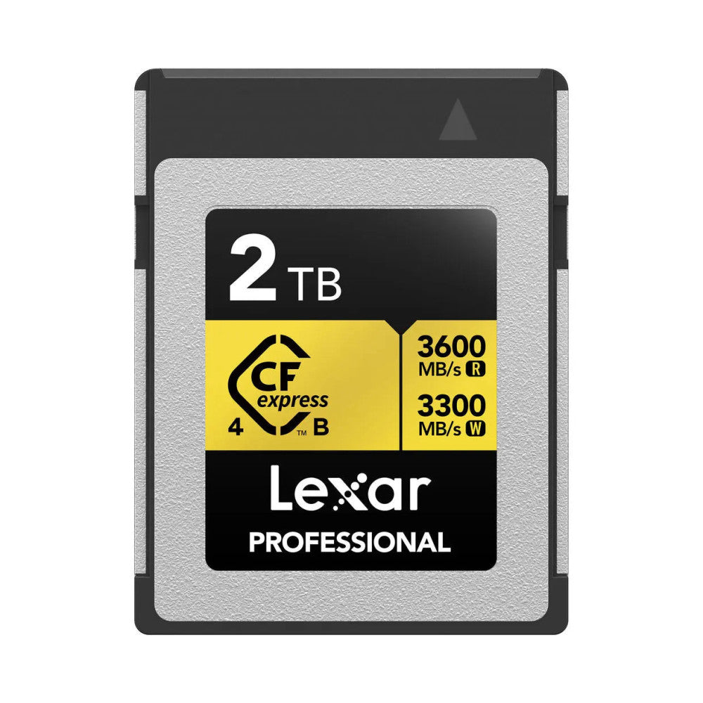 Lexar Professional GOLD CFexpress 4.0 Type B 2TB Memory Card