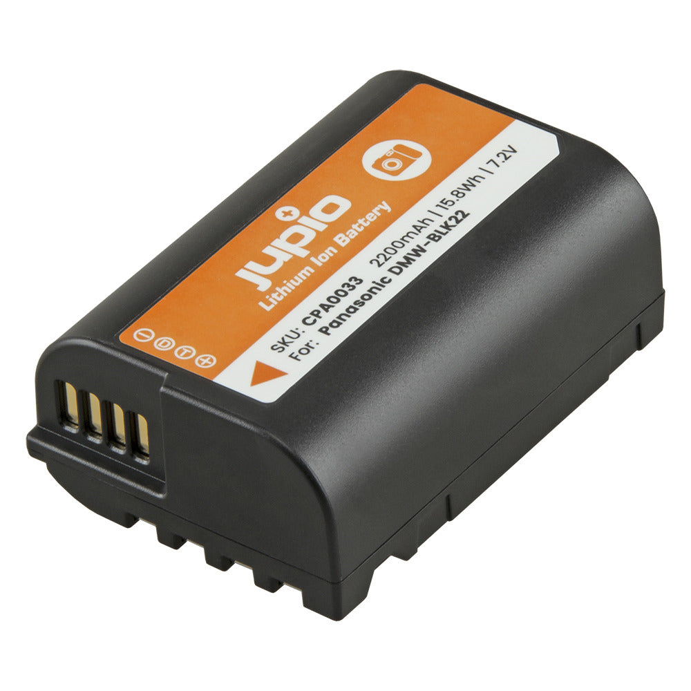 Jupio Panasonic DMW-BLK22 2200mAh Lithium-Ion Battery