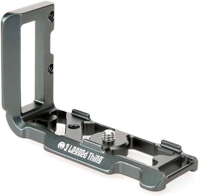 3 Legged Thing ZAYLA PD L-Bracket for Nikon Z50 Mirrorless - Metallic Slate Grey