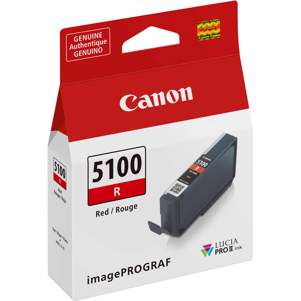 Canon PFI-5100 R Red Ink Tank