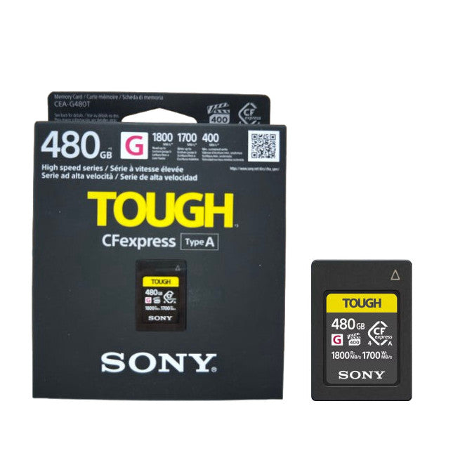 Sony 480GB CFExpress Type A TOUGH Memory Card 1800MB/s