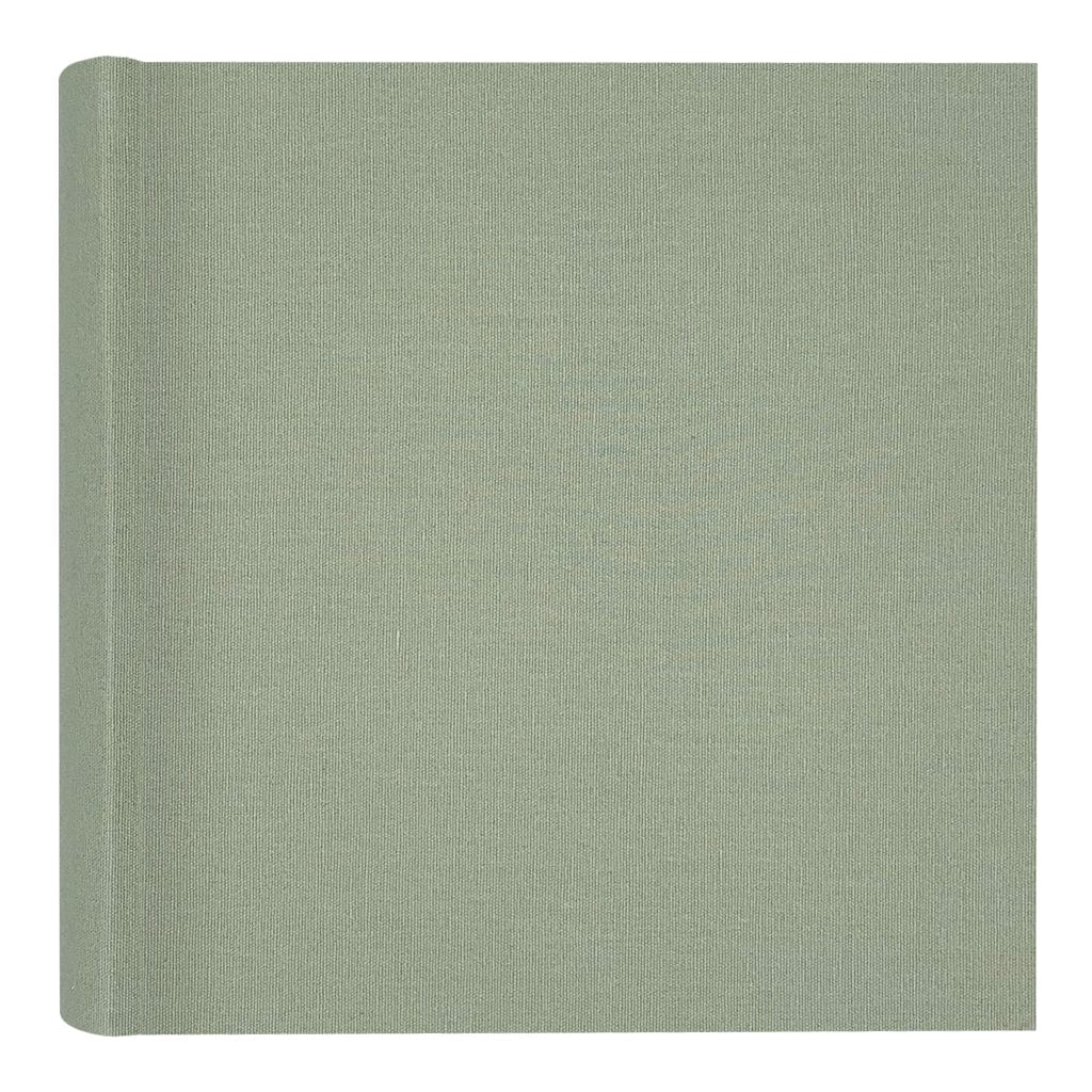 Profile Plush Linen Sage Green Slip-in Photo Album - 200 Photos