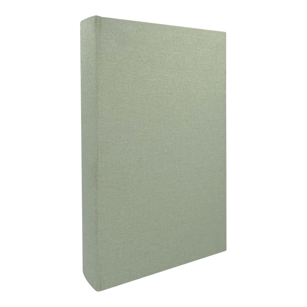 Profile Plush Linen Sage Green Slip-in Photo Album - 300 Photos