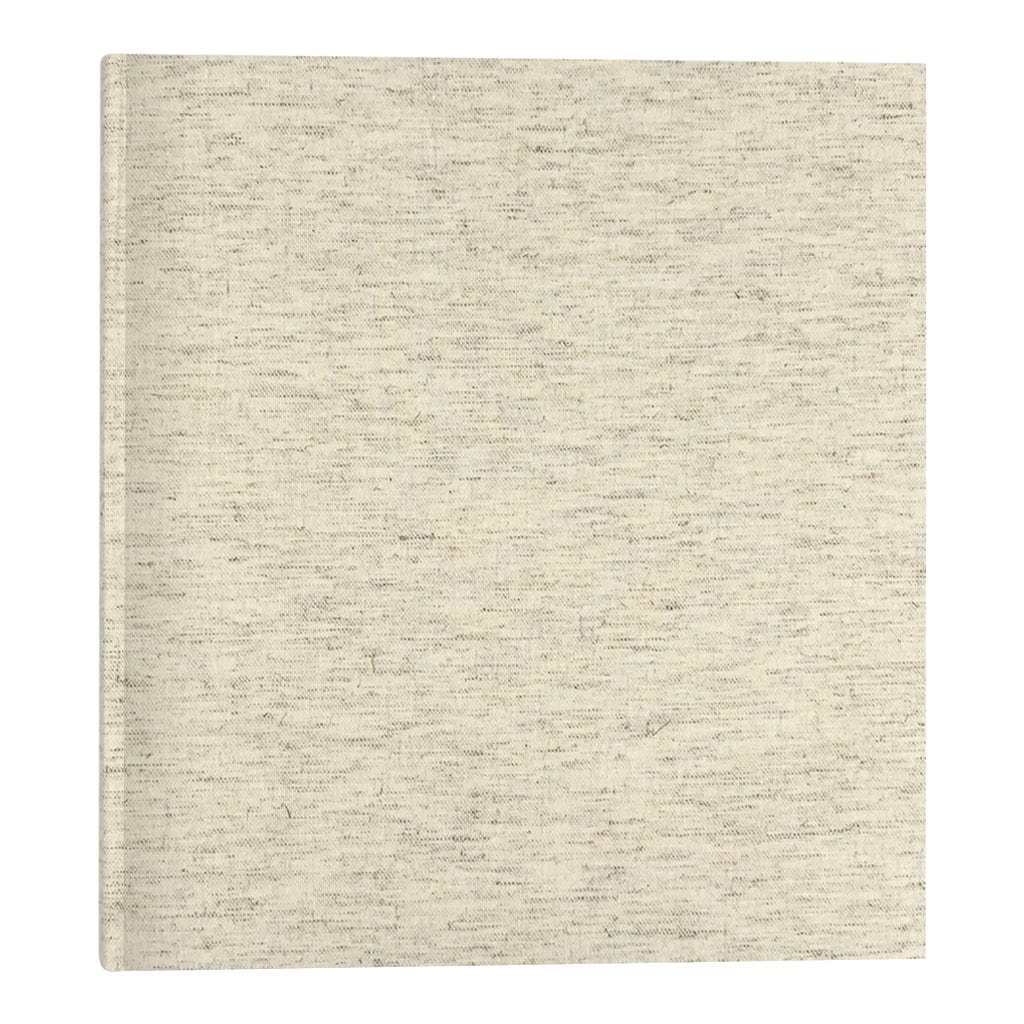 Profile Plush Linen Cream Slip-in Photo Album - 500 Photos
