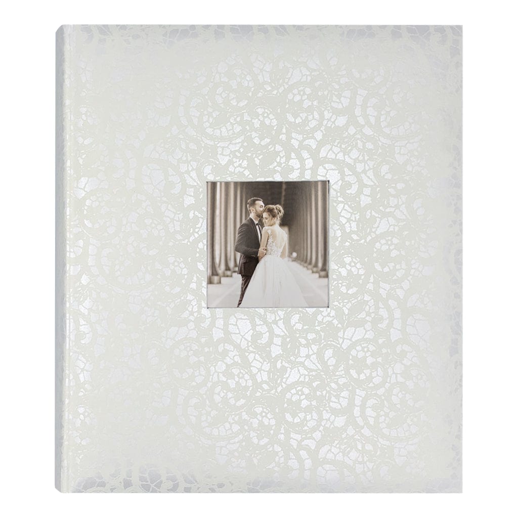 Profile Lace Wedding Drymount Photo Album - 500 photos