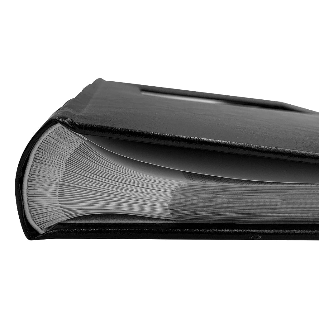 Profile Prestige Leather Black Slip-in Photo Album - 300 photos