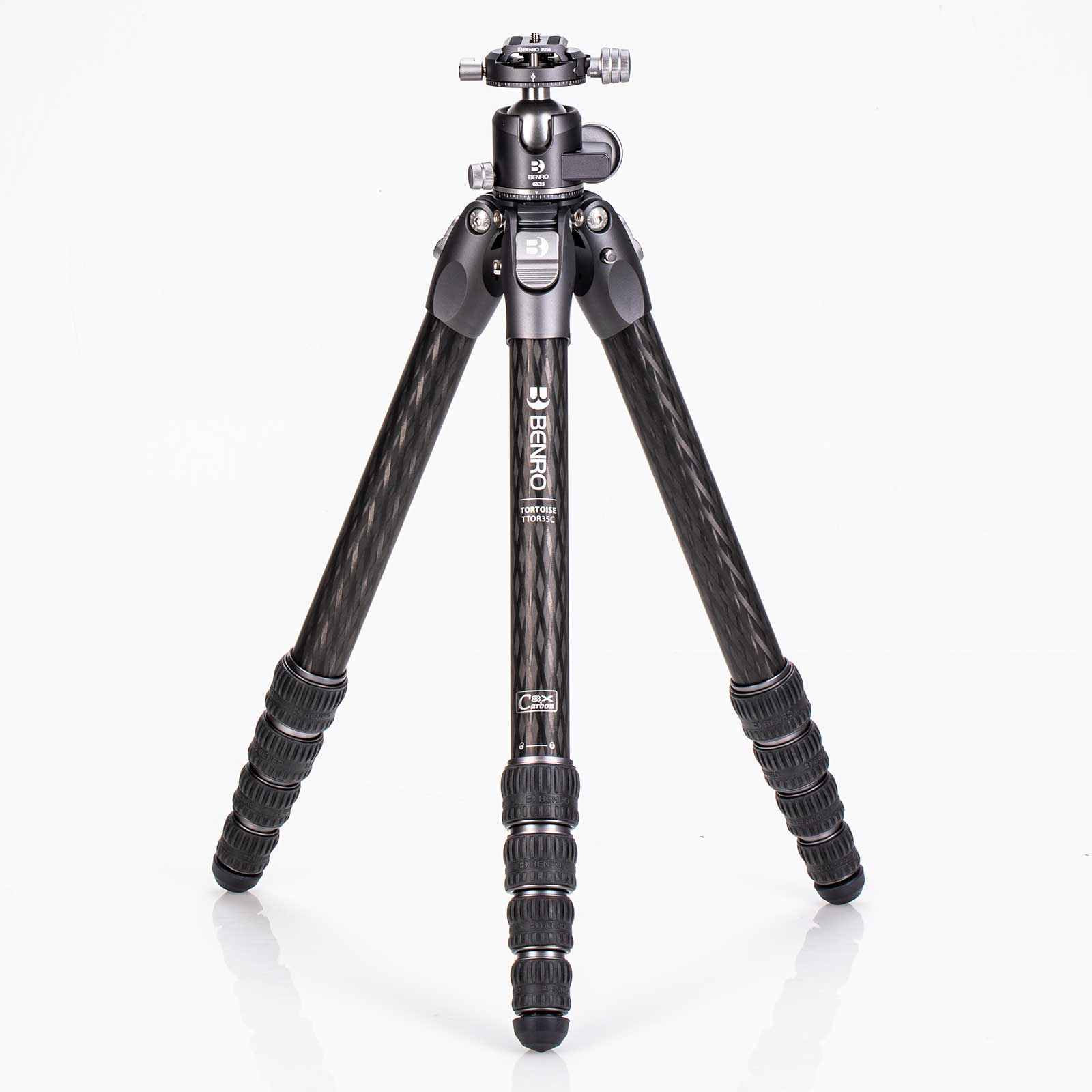 Benro Tortoise 35C Carbon Fibre 5 Section Photo Tripod with GX35 Ballhead Kit