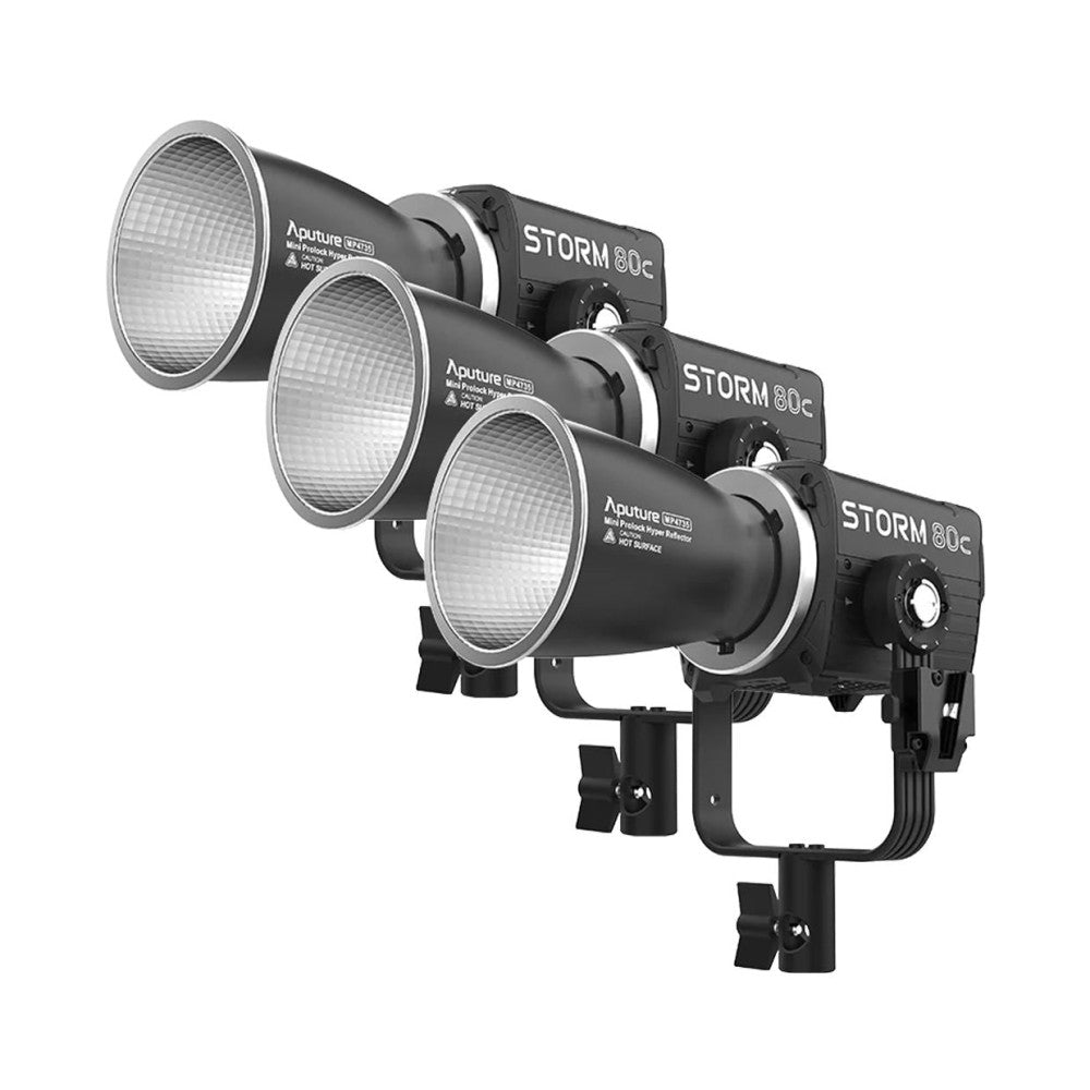 Aputure Storm 80C 3 Head Kit