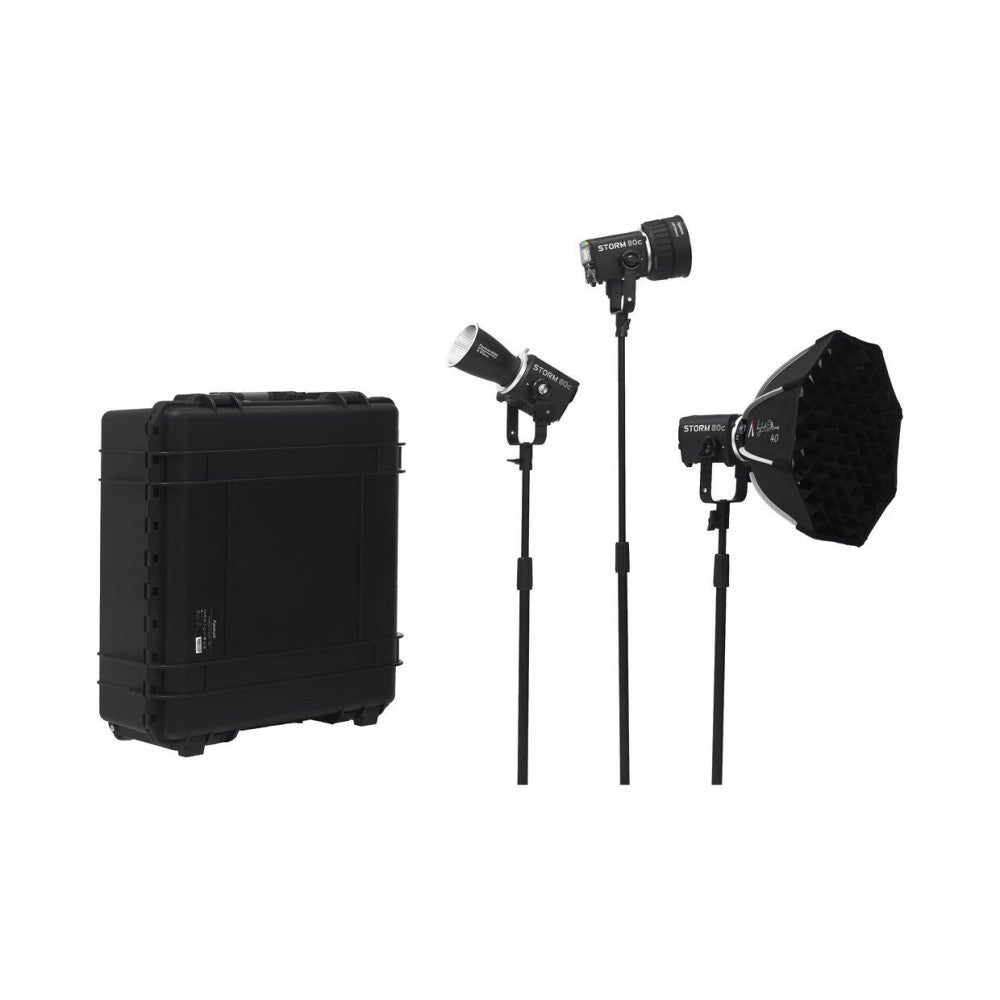 Aputure Storm 80C 3 Head Kit