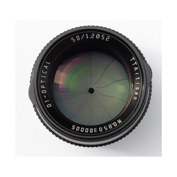 TTArtisan MF 50mm f/1.2 MFT Mount Lens Black