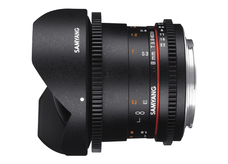 Samyang MF 8mm T3.8 VDSLR II Fisheye | Secondhand