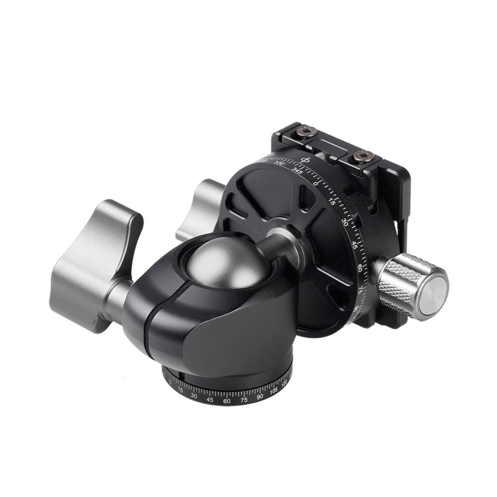 Leofoto LH-25R 25mm Low Profile Ball Head with NP-50 Plate
