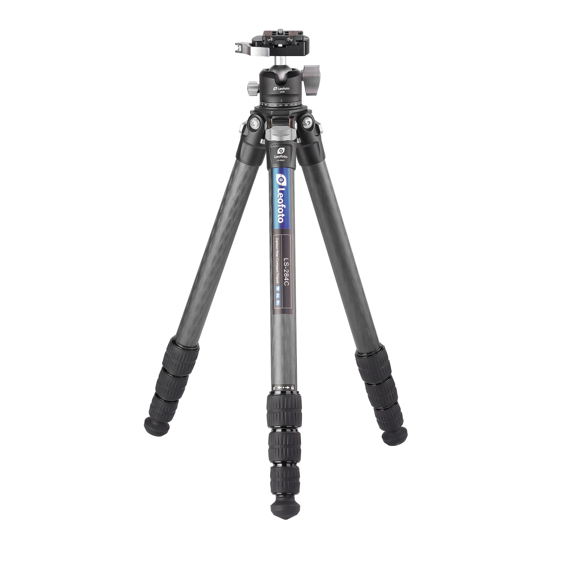 Leofoto LS-284C 4 Section Carbon Fibre Tripod with LH-30LR Ball Head