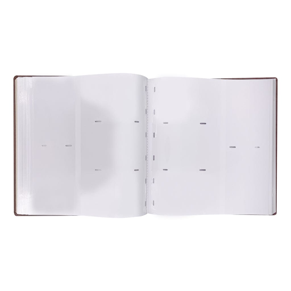 Profile Prestige Leather Brown Slip-in Photo Album - 500 photos