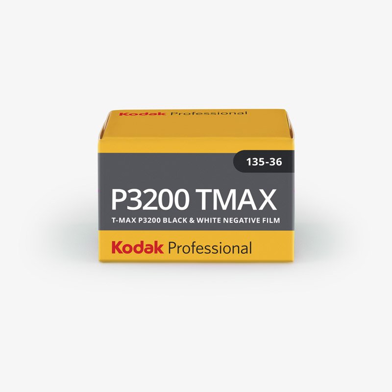 Kodak TMAX P3200 135-36 B&W Film