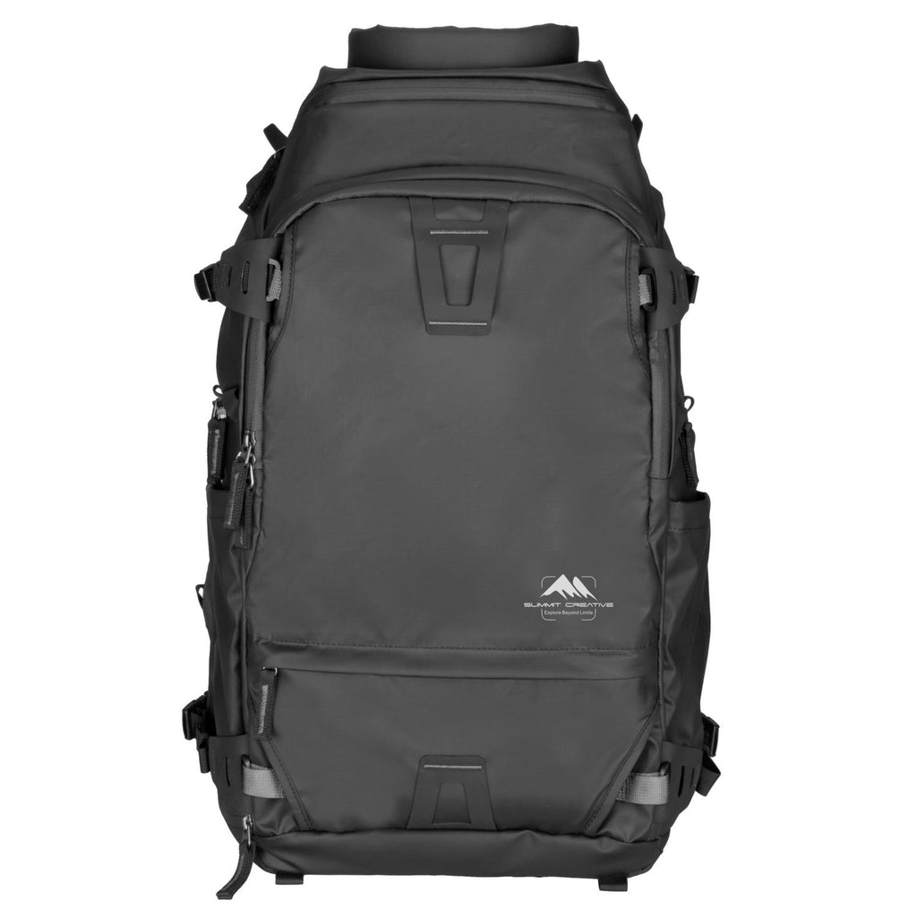 Summit Creative Large Rolltop Camera Backpack Tenzing 40L - Black