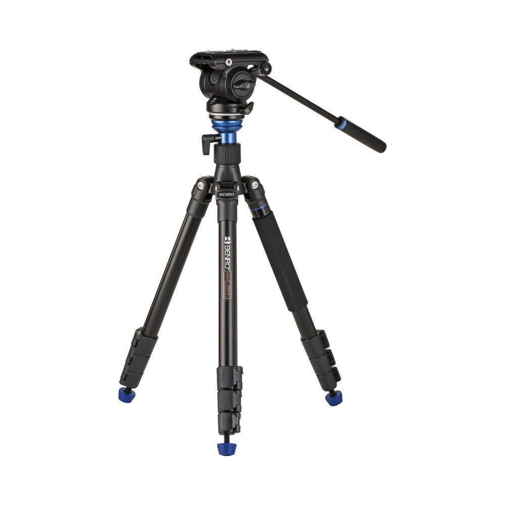 Benro A2883F Aluminium Video Tripod with S4PRO Fluid Head