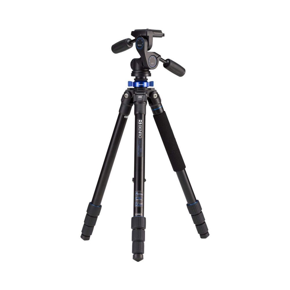 Benro Series 2 Aluminium Mach3 Tripod with HD2 3-Way Head