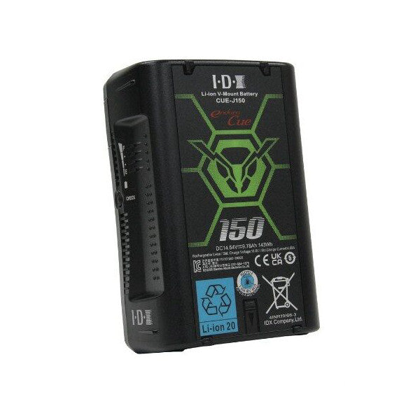 IDX CUE-J150 143Wh Li-ion V-Mount Battery with 1x D-Tap
