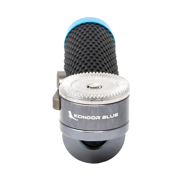 Kondor Blue Quick Release Rosette Hand Grip Set of 2 - Space Grey