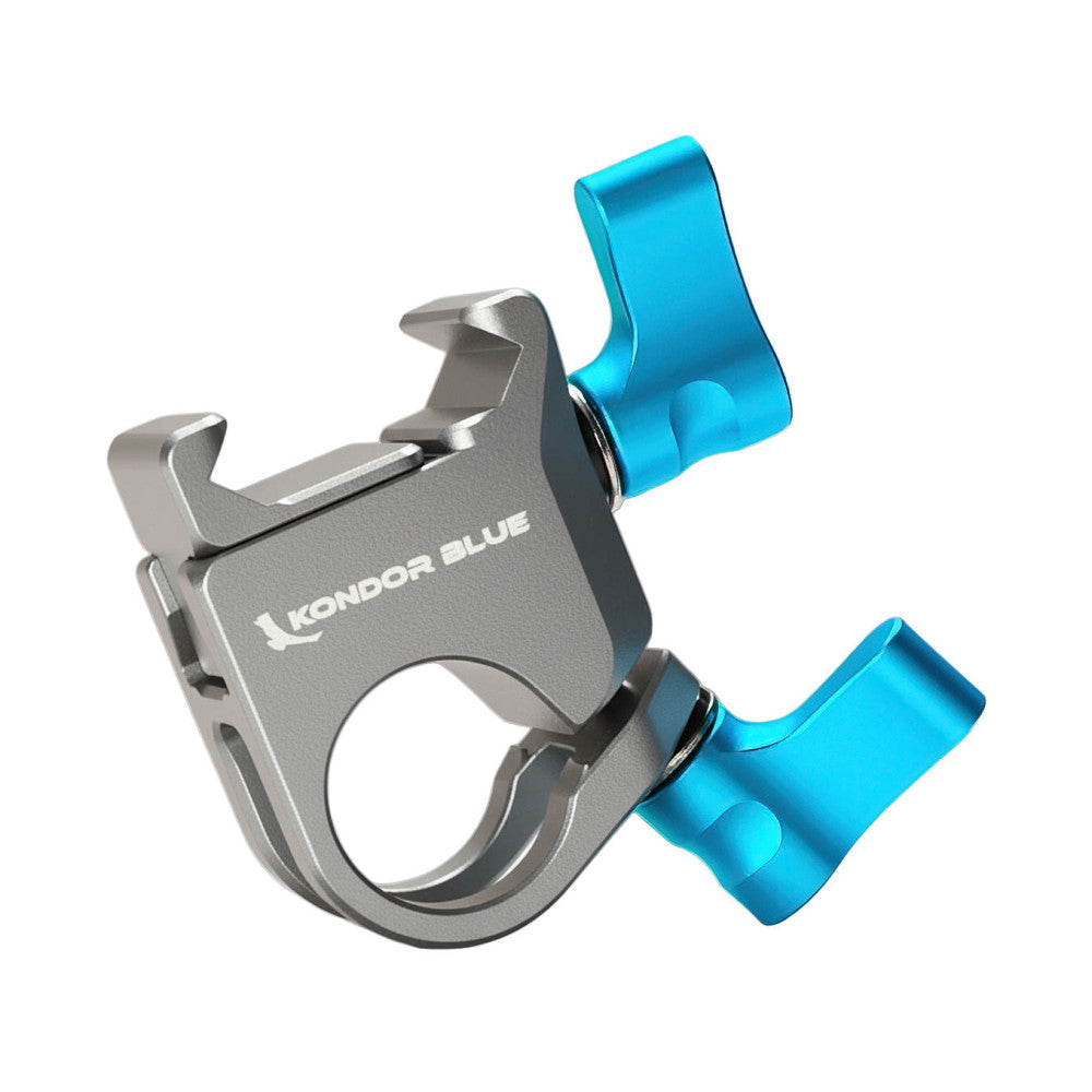 Kondor Blue 15mm Rod Parallel NATO Clamp (Space Grey)