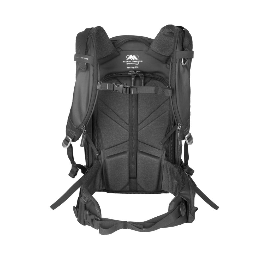 Summit Creative Tenzing 25L Medium Zip Top Camera Backpack Black
