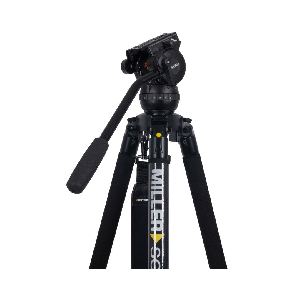 Miller CX8 Solo Q 75 3 Stage Carbon Tripod