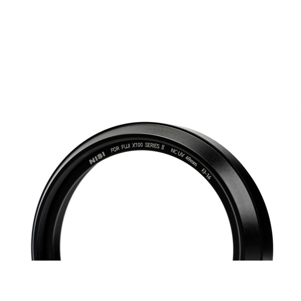 NiSi NC UV Filter II with 49mm Front Thread for Fujifilm X100 Series - Black