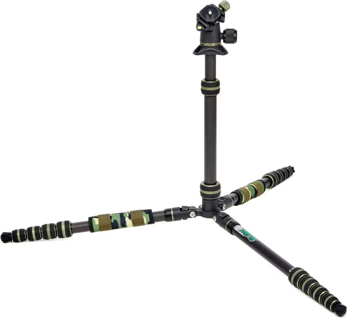 3 LeggedThing BRAIN Tripod Kit w/Ball Head AirHead NEO 2 Black/Green