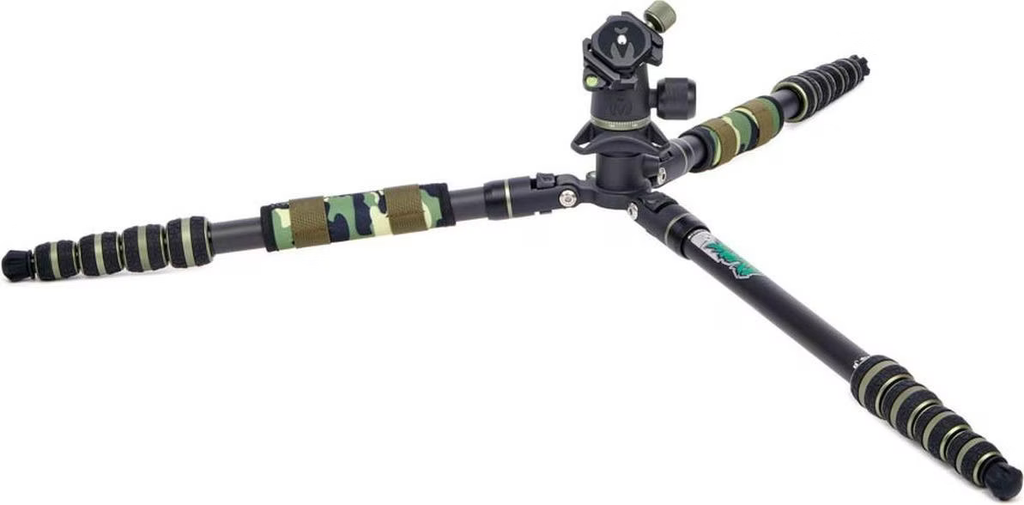 3 LeggedThing BRAIN Tripod Kit w/Ball Head AirHead NEO 2 Black/Green