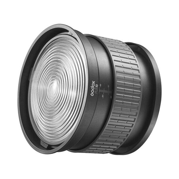 Godox FLS10 Fresnel Lens - 10 Degree with Bowens S-Type Mount