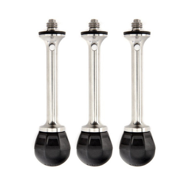 3 Legged Thing Vanz Set of 3 Spikes and Rubber Feet