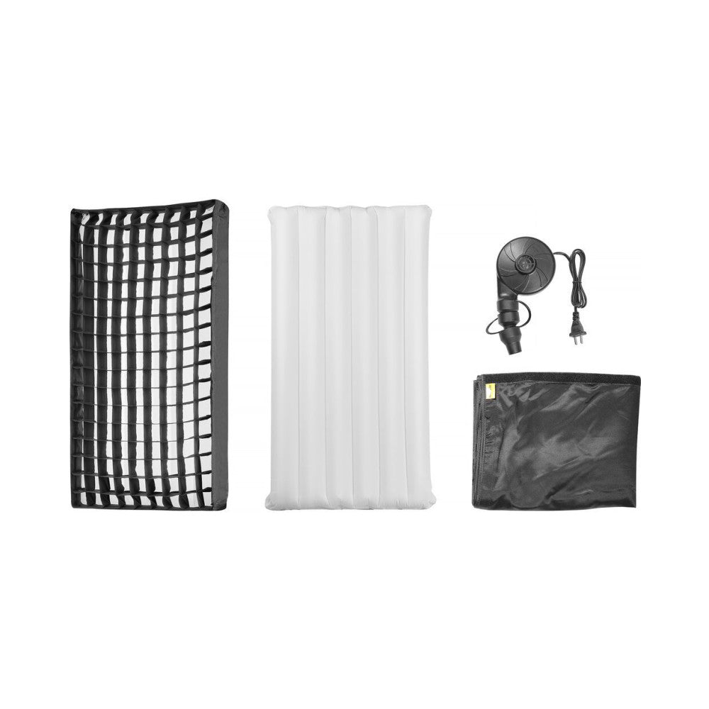 Godox KNOWLED F400R Flexible RGB LED Mat 400W 2x4ft Kit with FA400 Softbox