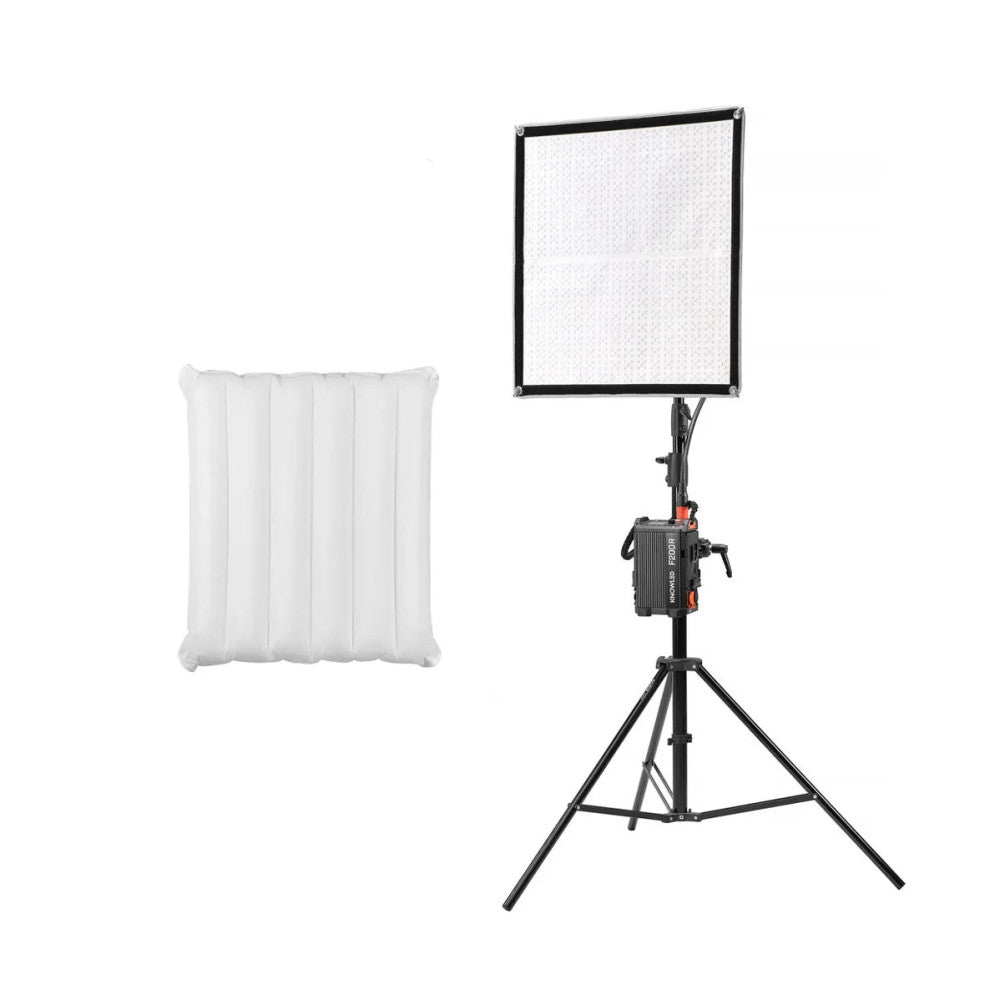 Godox KNOWLED F200R Flexible RGB LED Mat 200W 2x2ft Kit with FA200 Air Softbox