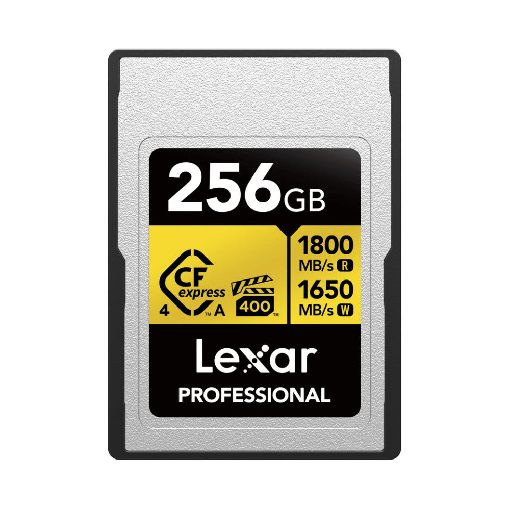 Lexar Professional GOLD 256GB CFexpress 4.0 Type A Memory Card