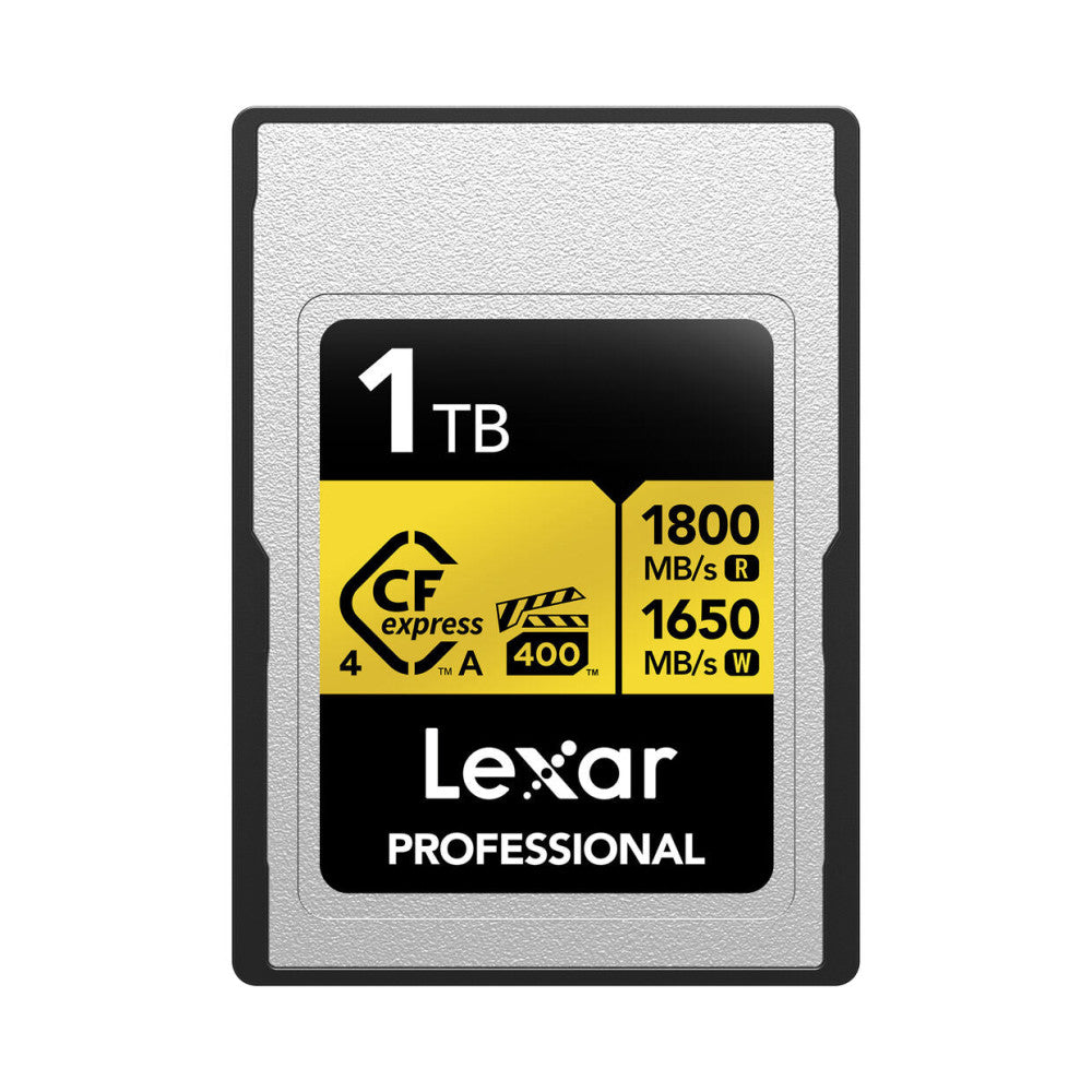 Lexar Professional GOLD 1TB CFexpress 4.0 Type A Memory Card