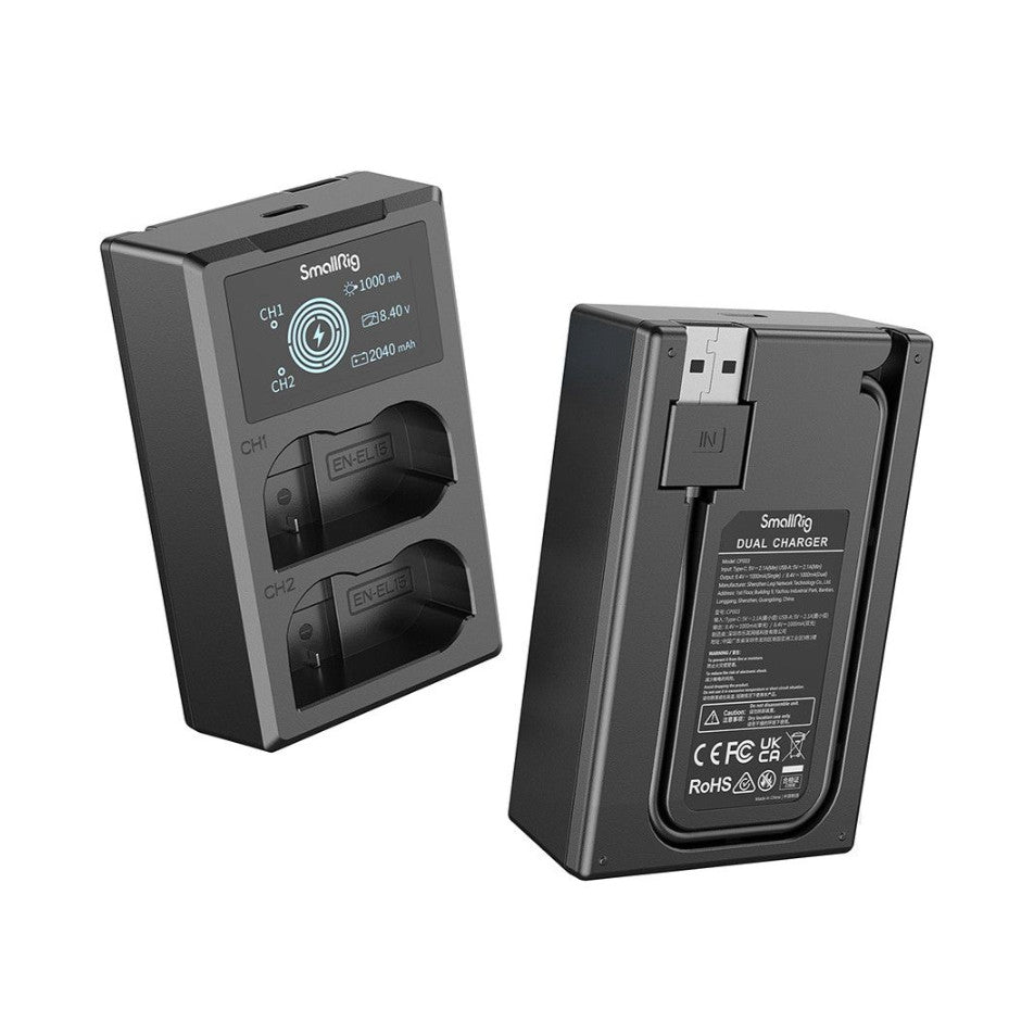 SMALLRIG 3820B EN-EL15 Camera Battery and Charger Kit