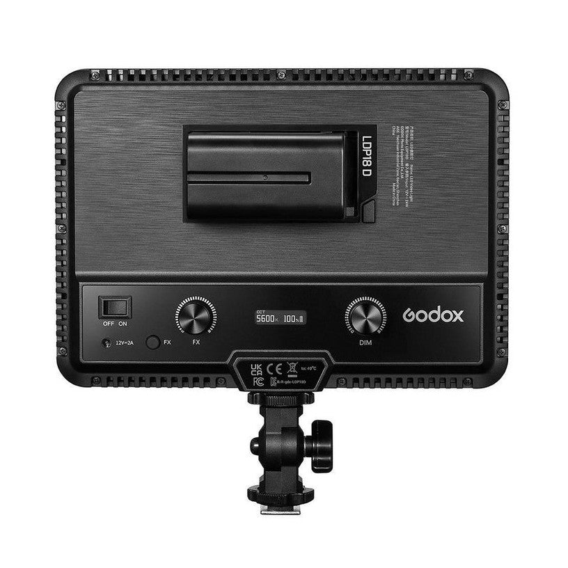 Godox LDP18D 18W Daylight LED Panel inc. Coldshoe Mount