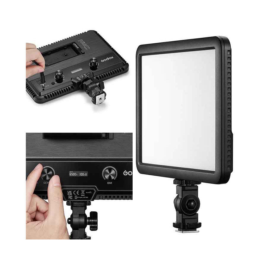 Godox LDP18D 18W Daylight LED Panel inc. Coldshoe Mount