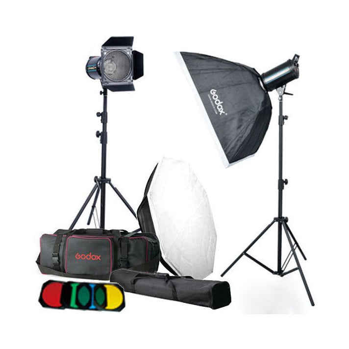 Godox QSII Pro Series QS400II 2-Head Studio Flash Kit