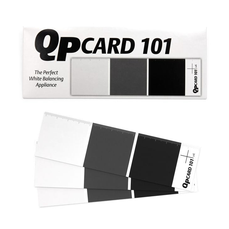 QP Card 101 Calibration Card - 3 Pack