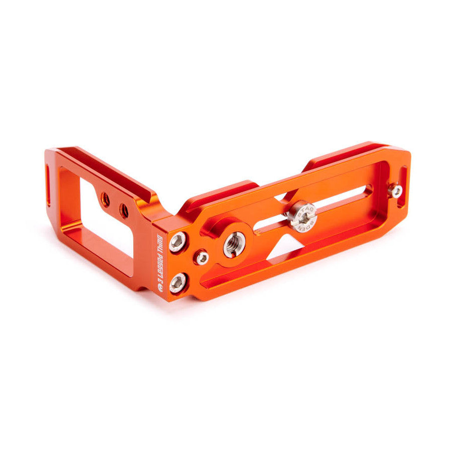 3 Legged Thing QR11 2.0 115mm Universal Arca Full L-Bracket Orange