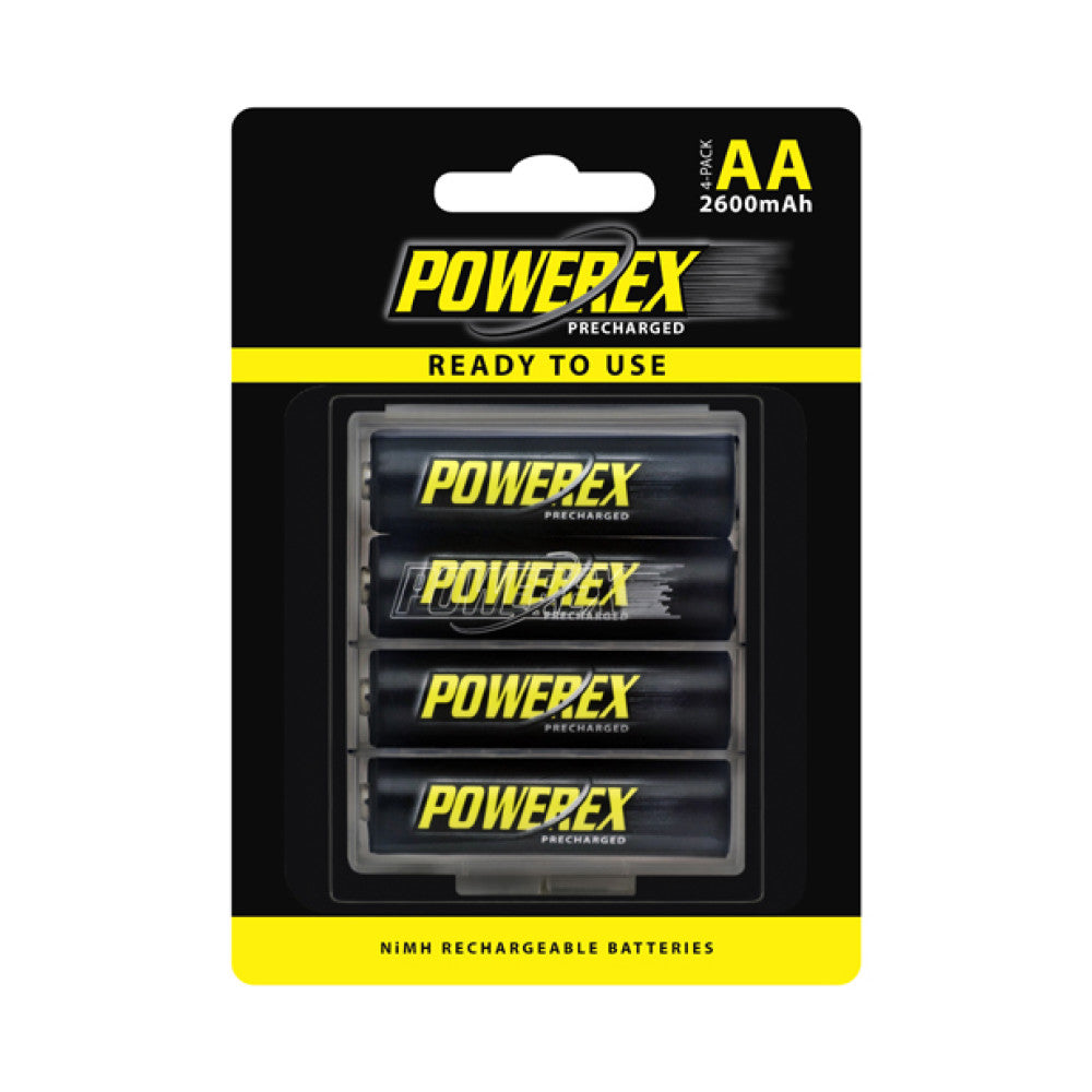 Maha Powerex Precharged AA NiMH 2600mAh Rechargeable Battery 4-Pack