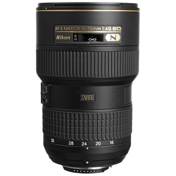 Nikon AF-S 16-35mm f4 G ED VR Lens